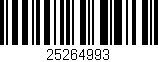 Código de barras (EAN, GTIN, SKU, ISBN): '25264993'
