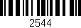 Código de barras (EAN, GTIN, SKU, ISBN): '2544'