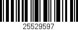 Código de barras (EAN, GTIN, SKU, ISBN): '25529597'