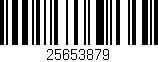 Código de barras (EAN, GTIN, SKU, ISBN): '25653879'