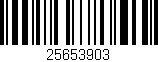 Código de barras (EAN, GTIN, SKU, ISBN): '25653903'