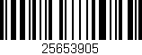 Código de barras (EAN, GTIN, SKU, ISBN): '25653905'