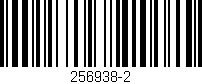 Código de barras (EAN, GTIN, SKU, ISBN): '256938-2'