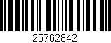 Código de barras (EAN, GTIN, SKU, ISBN): '25762842'