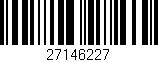 Código de barras (EAN, GTIN, SKU, ISBN): '27146227'