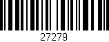 Código de barras (EAN, GTIN, SKU, ISBN): '27279'