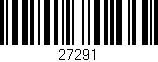 Código de barras (EAN, GTIN, SKU, ISBN): '27291'