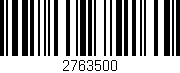 Código de barras (EAN, GTIN, SKU, ISBN): '2763500'