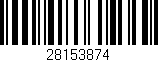 Código de barras (EAN, GTIN, SKU, ISBN): '28153874'