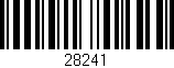 Código de barras (EAN, GTIN, SKU, ISBN): '28241'