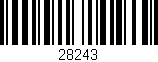 Código de barras (EAN, GTIN, SKU, ISBN): '28243'