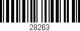 Código de barras (EAN, GTIN, SKU, ISBN): '28263'