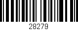 Código de barras (EAN, GTIN, SKU, ISBN): '28279'