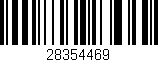 Código de barras (EAN, GTIN, SKU, ISBN): '28354469'