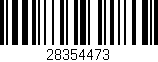 Código de barras (EAN, GTIN, SKU, ISBN): '28354473'