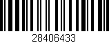 Código de barras (EAN, GTIN, SKU, ISBN): '28406433'