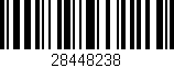 Código de barras (EAN, GTIN, SKU, ISBN): '28448238'