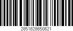 Código de barras (EAN, GTIN, SKU, ISBN): '2851628650621'
