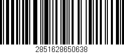 Código de barras (EAN, GTIN, SKU, ISBN): '2851628650638'