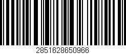Código de barras (EAN, GTIN, SKU, ISBN): '2851628650966'