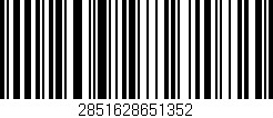 Código de barras (EAN, GTIN, SKU, ISBN): '2851628651352'