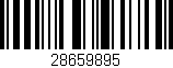 Código de barras (EAN, GTIN, SKU, ISBN): '28659895'