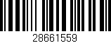 Código de barras (EAN, GTIN, SKU, ISBN): '28661559'