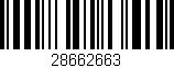 Código de barras (EAN, GTIN, SKU, ISBN): '28662663'