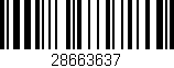 Código de barras (EAN, GTIN, SKU, ISBN): '28663637'
