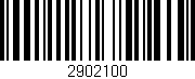 Código de barras (EAN, GTIN, SKU, ISBN): '2902100'