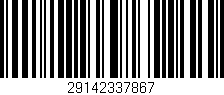 Código de barras (EAN, GTIN, SKU, ISBN): '29142337867'