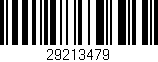 Código de barras (EAN, GTIN, SKU, ISBN): '29213479'
