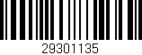 Código de barras (EAN, GTIN, SKU, ISBN): '29301135'