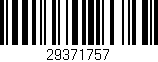 Código de barras (EAN, GTIN, SKU, ISBN): '29371757'