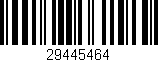 Código de barras (EAN, GTIN, SKU, ISBN): '29445464'