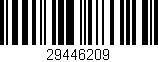 Código de barras (EAN, GTIN, SKU, ISBN): '29446209'