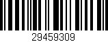 Código de barras (EAN, GTIN, SKU, ISBN): '29459309'