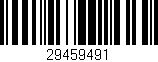 Código de barras (EAN, GTIN, SKU, ISBN): '29459491'