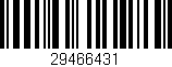 Código de barras (EAN, GTIN, SKU, ISBN): '29466431'