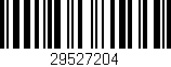Código de barras (EAN, GTIN, SKU, ISBN): '29527204'