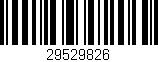 Código de barras (EAN, GTIN, SKU, ISBN): '29529826'