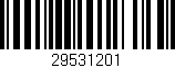 Código de barras (EAN, GTIN, SKU, ISBN): '29531201'