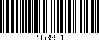 Código de barras (EAN, GTIN, SKU, ISBN): '295395-1'