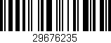 Código de barras (EAN, GTIN, SKU, ISBN): '29676235'