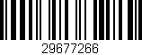 Código de barras (EAN, GTIN, SKU, ISBN): '29677266'