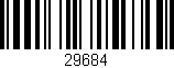 Código de barras (EAN, GTIN, SKU, ISBN): '29684'
