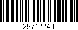 Código de barras (EAN, GTIN, SKU, ISBN): '29712240'