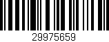 Código de barras (EAN, GTIN, SKU, ISBN): '29975659'