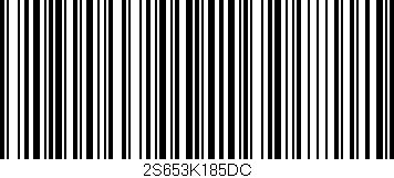 Código de barras (EAN, GTIN, SKU, ISBN): '2S653K185DC'