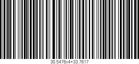 Código de barras (EAN, GTIN, SKU, ISBN): '30.5476x4+33.7617'